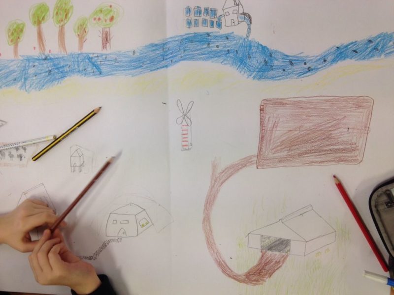 Bericht aus dem Biologie-/Erdkunde-Unterricht der Klasse 5A (von Julia Tiedge)